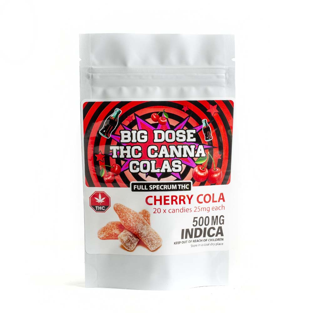 Photographie source: Big Dose Cherry Cola Bottles