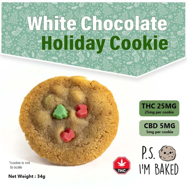 White Chocolate Holiday Cookie - Image 2