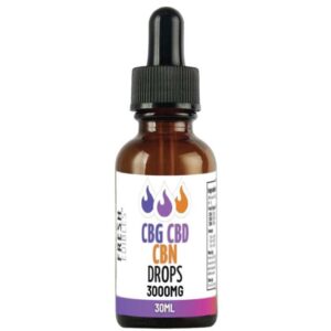 Fresh Edibles CBN CBD CBG Drops 3000mg