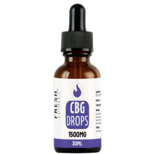 Fresh Edibles CBG Drops 1500mg