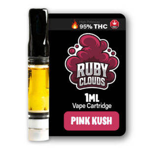 Ruby Clouds | Pink Kush | 1ml Vape Cart