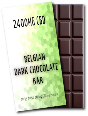 Belgian Dark Chocolate | 2400mg CBD