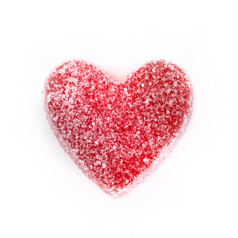 Photographie source: High Dose Cherry RSO Heart