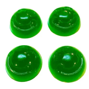 Lime Smiley Face Microdose Extract Jellies | 10mg Psilocybin