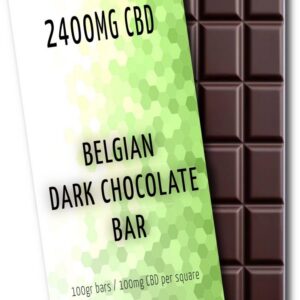 Belgian Dark Chocolate | 2400mg CBD